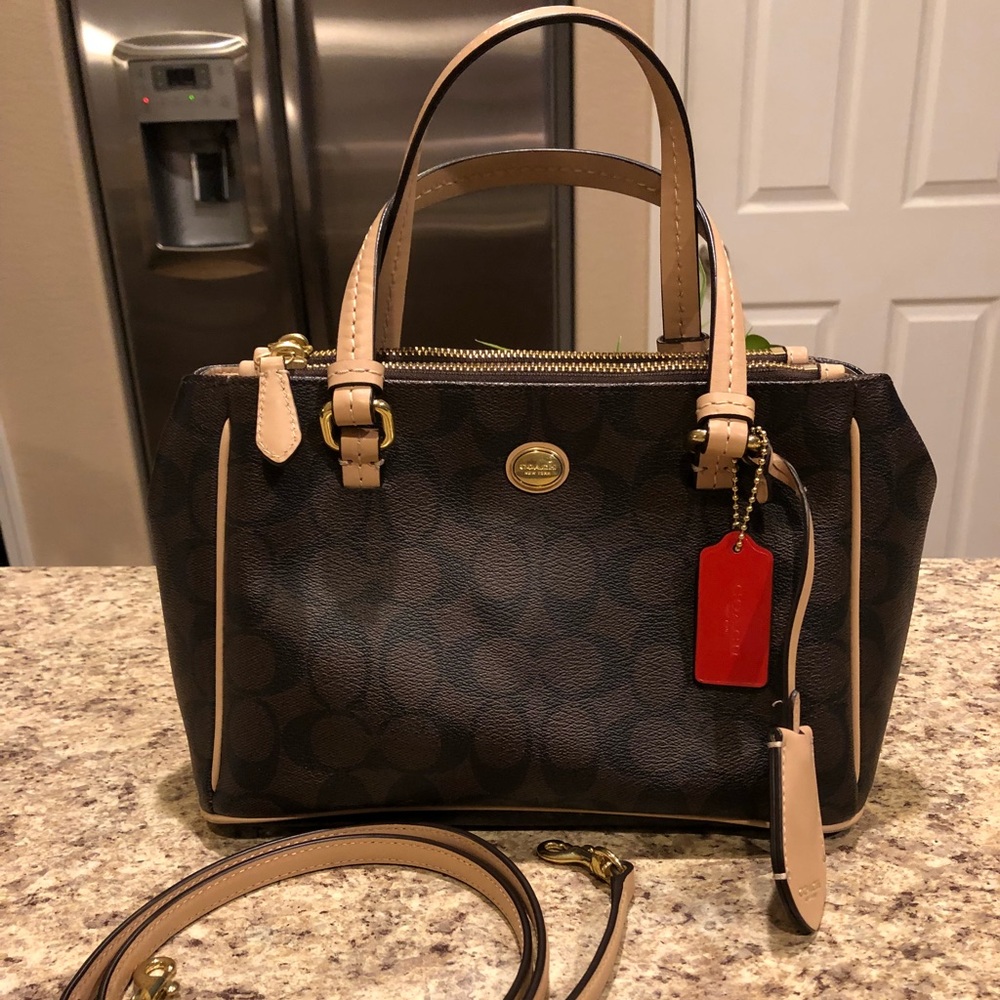 COACH Signature satchel/crossbody Purse